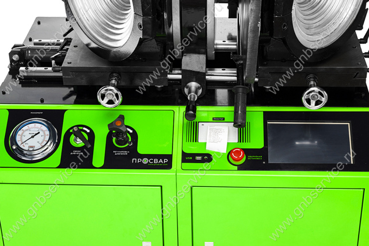 Станок для производства сегментных фитингов ПРОСВАР СП 315 CNC (в комплекте с зажимами для производства косых Y-отводов 45° и 60°)